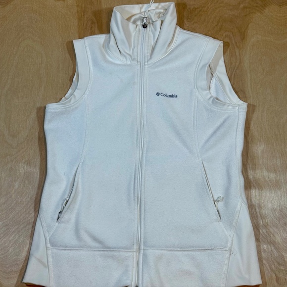 Columbia Jackets & Blazers - Columbia Benton Springs Fleece Vest Sz Large Full Zip Mock Neck Sleeveless